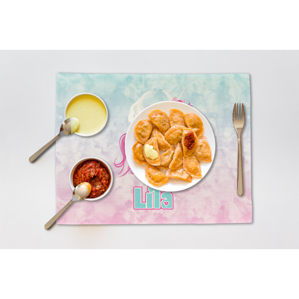 Custom Design - Linen Placemat - Single - Lifestyle
