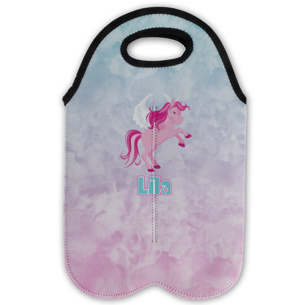 Custom Design - Double Wine Tote - Flat