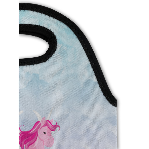 Custom Design - Double Wine Tote - Top Closeup