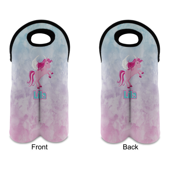 Custom Design - Double Wine Tote - Front & Back