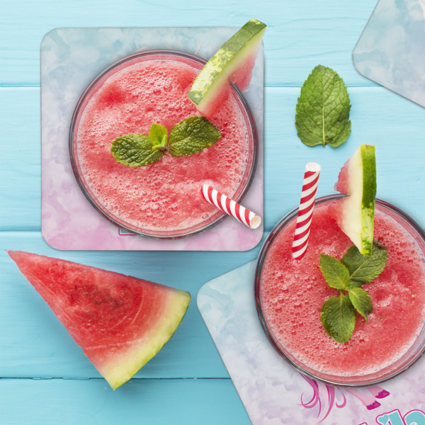 Custom Design - Coaster Set - LIFESTYLE