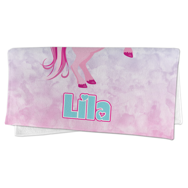 Custom Design - Microfiber Dish Rag - FOLDED (half)