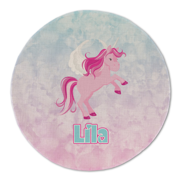 Custom Design Your Own Round Linen Placemat