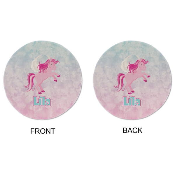 Custom Design - Round Linen Placemats - APPROVAL (double sided)