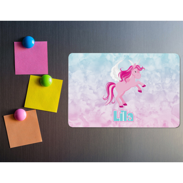 Custom Design - Rectangular Fridge Magnet - LIFESTYLE