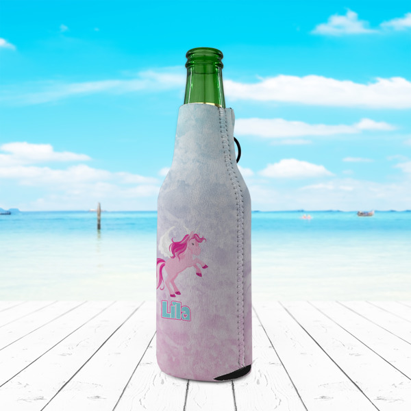 Custom Design - Zipper Bottle Cooler - LIFESTYLE