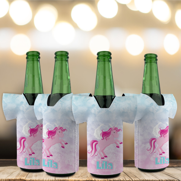 Custom Design - Jersey Bottle Cooler - Set of 4 - LIFESTYLE