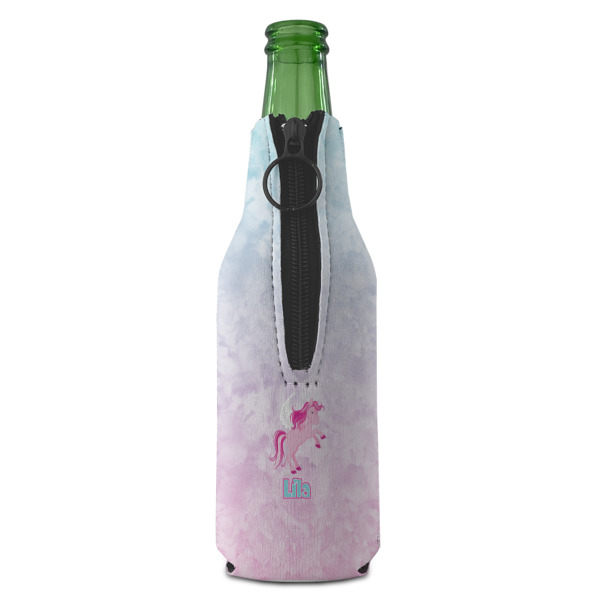 Custom Design - Zipper Bottle Cooler - BACK (bottle)