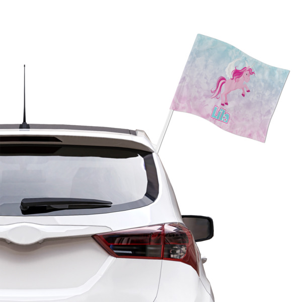 Custom Design - Car Flag - Large - LIFESTYLE