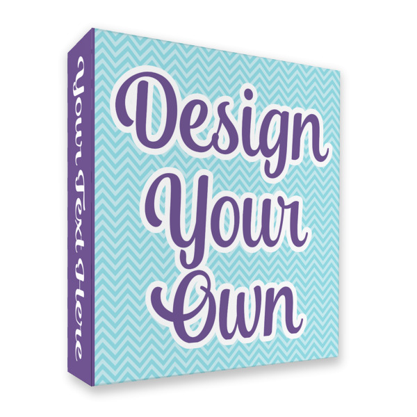 Custom Design - 3 Ring Binders - Full Wrap - 2" - Front