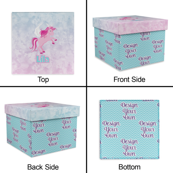Custom Design - Gift Boxes with Lid - Canvas Wrapped - Small - Approval