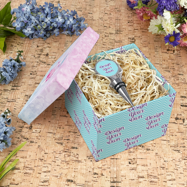 Custom Design - Gift Boxes with Lid - Canvas Wrapped - Medium - In Context