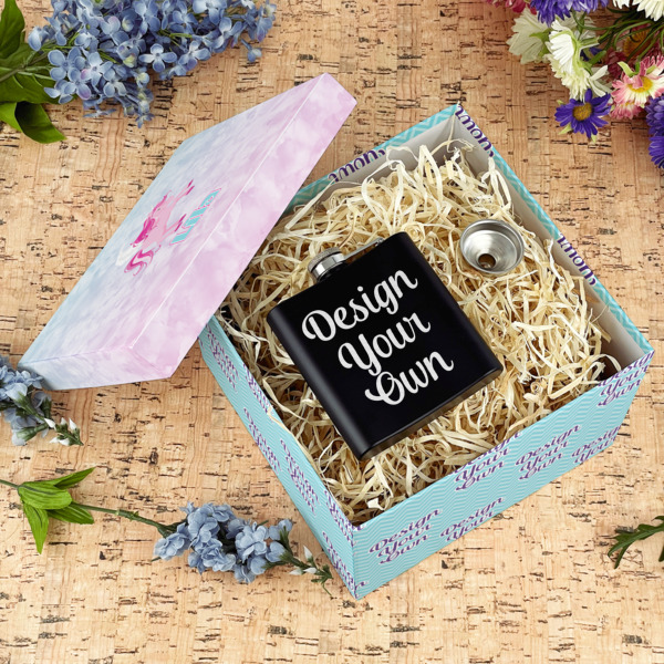 Custom Design - Gift Boxes with Lid - Canvas Wrapped - Large - In Context