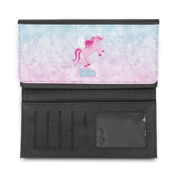 Custom Design - Ladies Wallet - Half Way Open