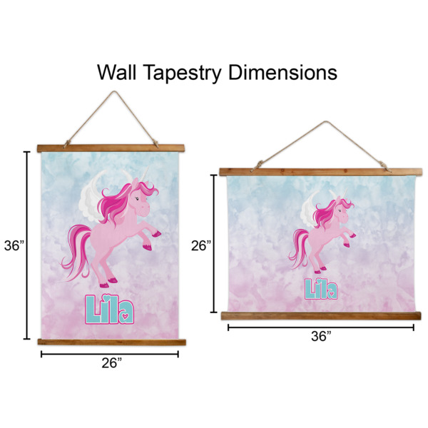 Custom Design - Wall Hanging Tapestries - Parent/Sizing