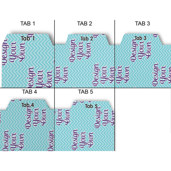 Custom Design - Page Dividers - Set of 5 - Approval