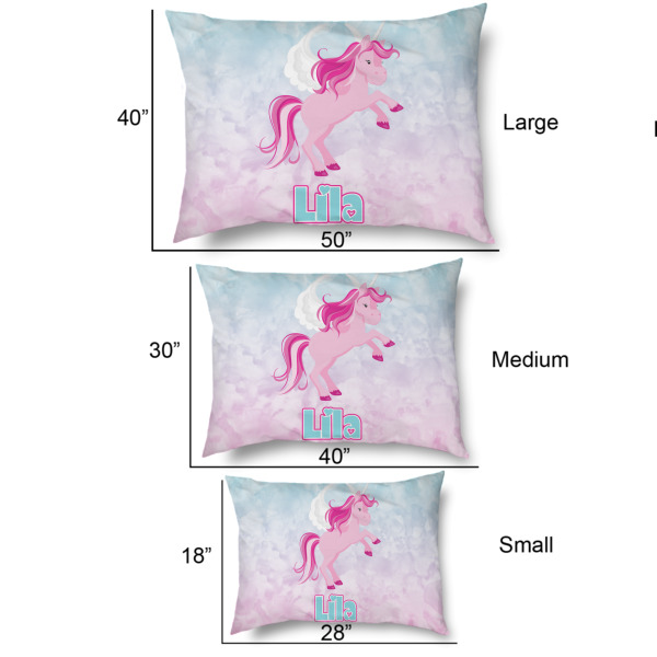 Custom Design - Outdoor Dog Beds - SIZE CHART