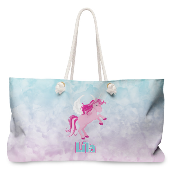 Custom Design Your Own Large Tote Bag with Rope Handles