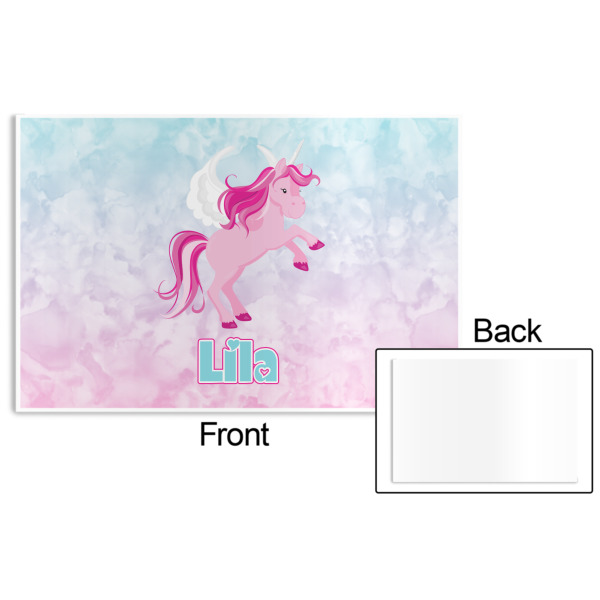 Custom Design - Disposable Paper Placemat - Front & Back