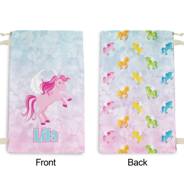 Custom Design - Small Laundry Bag - Front & Back View