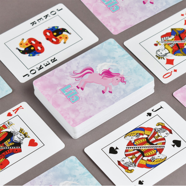 Custom Design - Playing Cards - Front & Back View