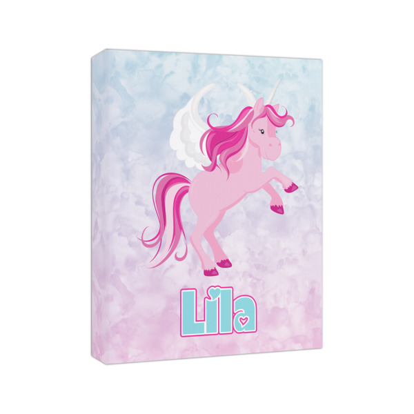 Custom Design - 8x10 - Canvas Print - Angled View