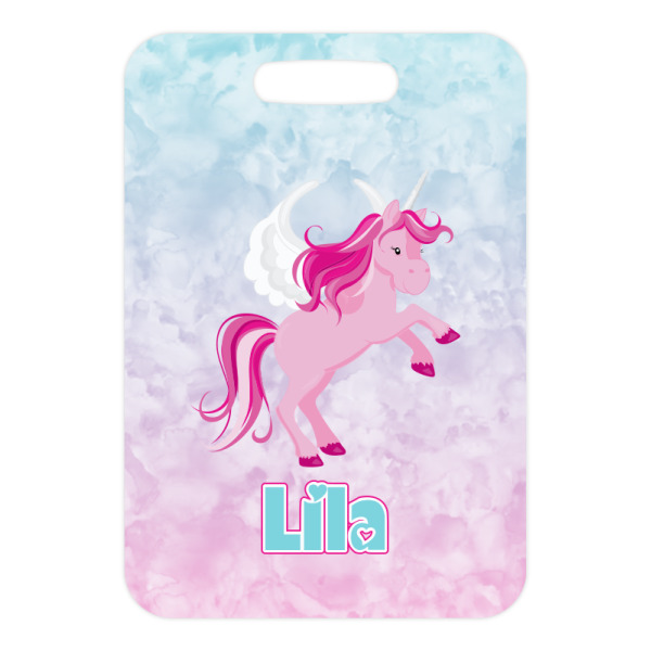 Custom Design - Metal Luggage Tag - Front Without Strap