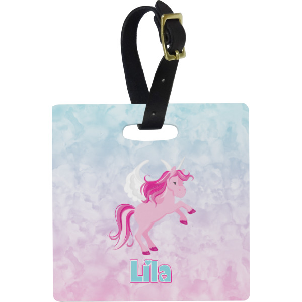 Custom Design - Personalized Square Luggage Tag