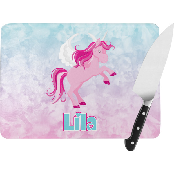 Custom Design Your Own Rectangular Glass Cutting Board