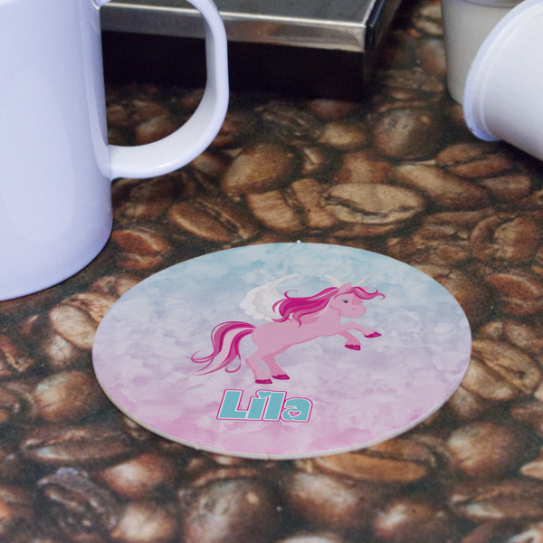 Custom Design - Round Paper Coaster - Front