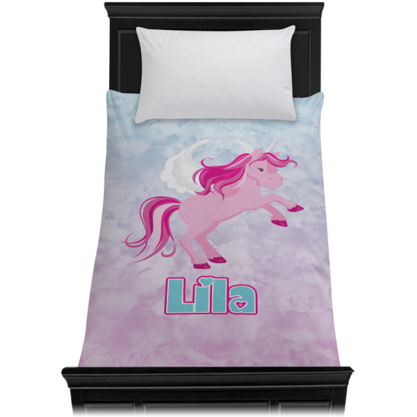 Custom Design - Duvet Cover - Twin XL - On Bed - No Prop