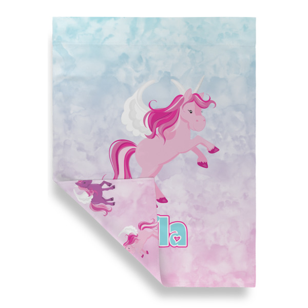 Custom Design - Garden Flags - Large - Double Sided - FRONT FOLDED