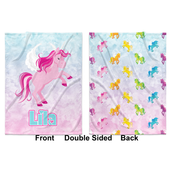 Custom Design - Baby Blanket (Double Sided - Printed Front and Back)
