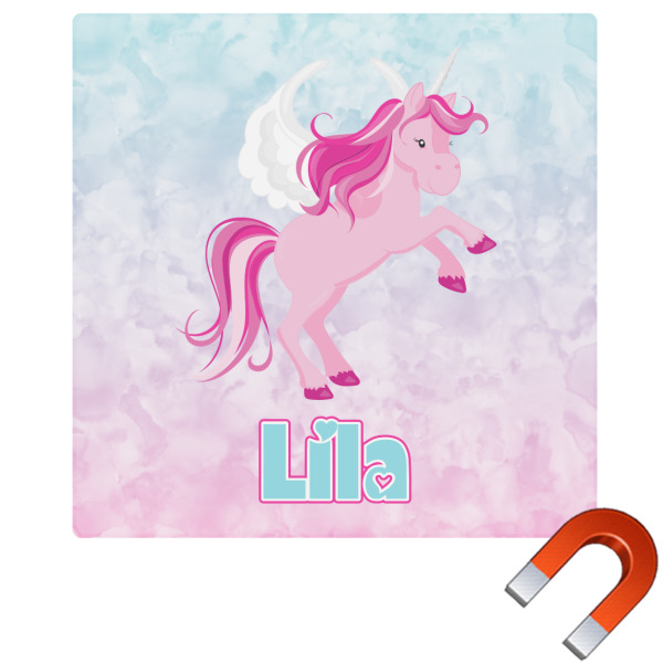 Custom Design Your Own Square Car Magnet - 6"