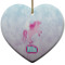 Design Your Own Heart Ceramic Ornament
