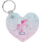 Design Your Own Heart Plastic Keychain