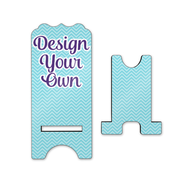 Custom Design - Stylized Phone Stand - Front & Back - Small