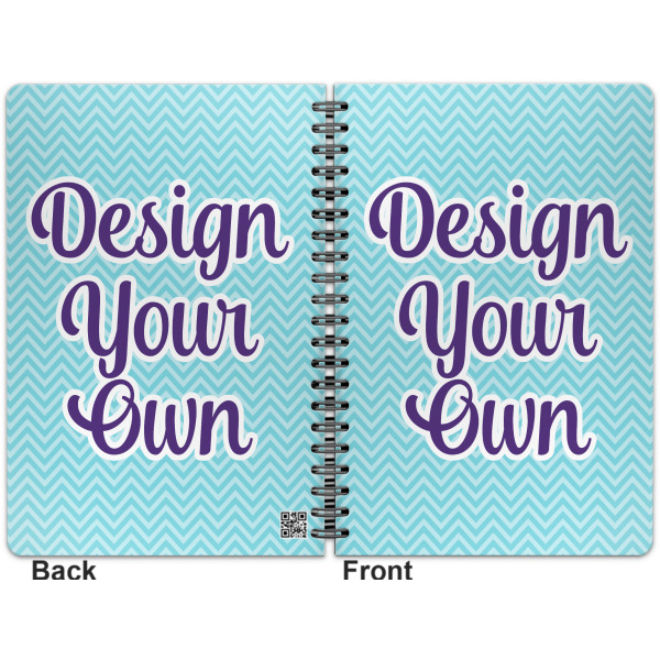 Custom Design - Spiral Journal 7 x 10 - Apvl