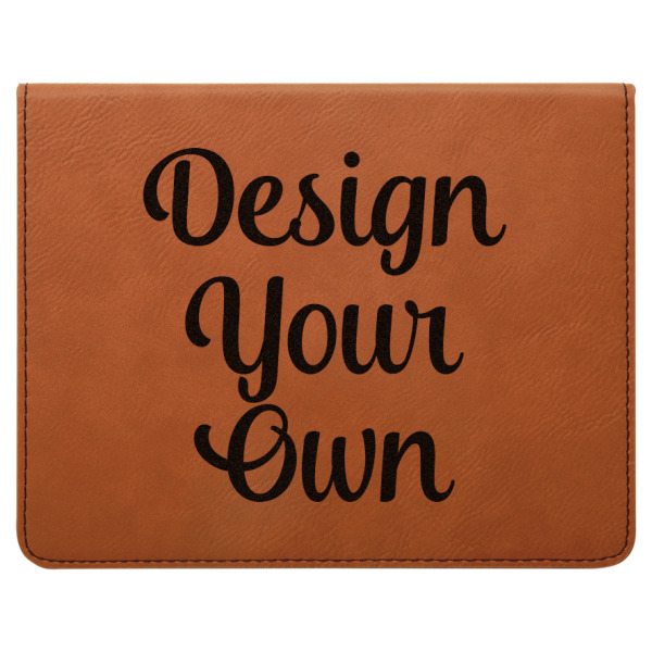 Custom Design - Leatherette 4-Piece Wine Tool Set Flat