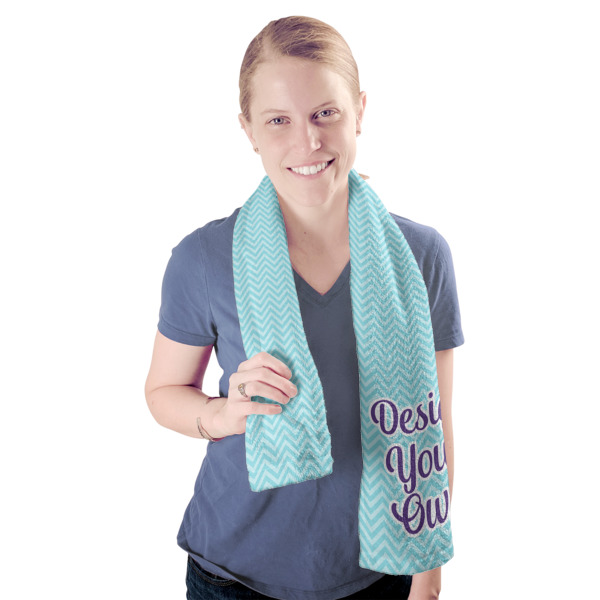 Custom Design - Sport Towel - Exercise use - Model