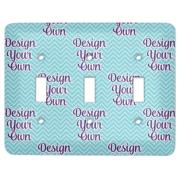 Custom Design Your Own Light Switch Cover - 3 Toggle Plate
