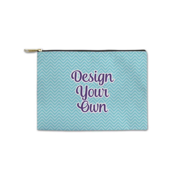 Custom Design Your Own Zipper Pouch - Small - 8.5" x 6"