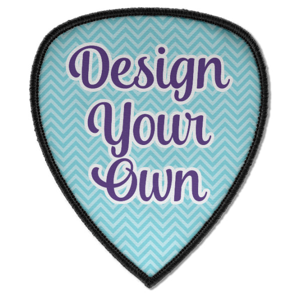 Custom Design - Iron On Patch - Shield - Style A - Front