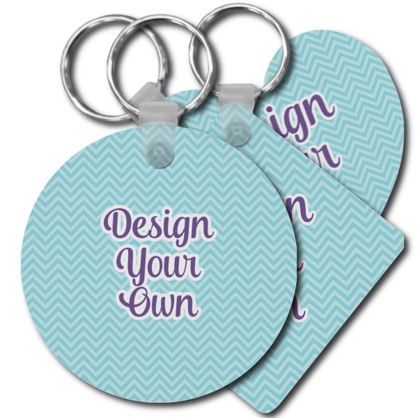 Custom Design Your Own Plastic Keychain