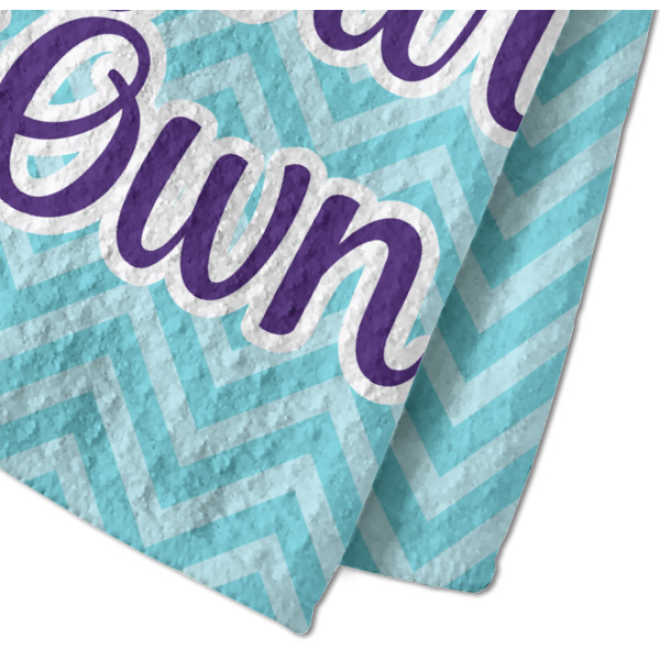 Custom Design - Waffle Weave Towel - Closeup of Material Image