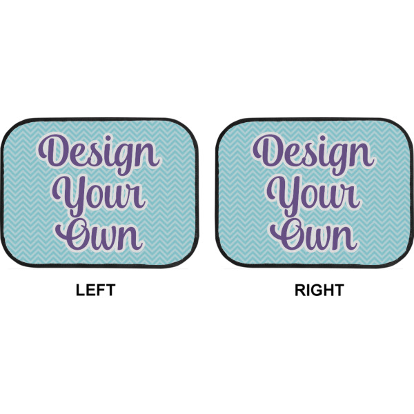 Custom Design - Car Floor Mats (Back Seat) (Approval)