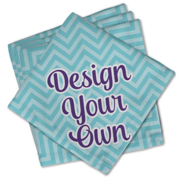 Custom Design - Cloth Napkins - Personalized Lunch (PARENT MAIN Set of 4)