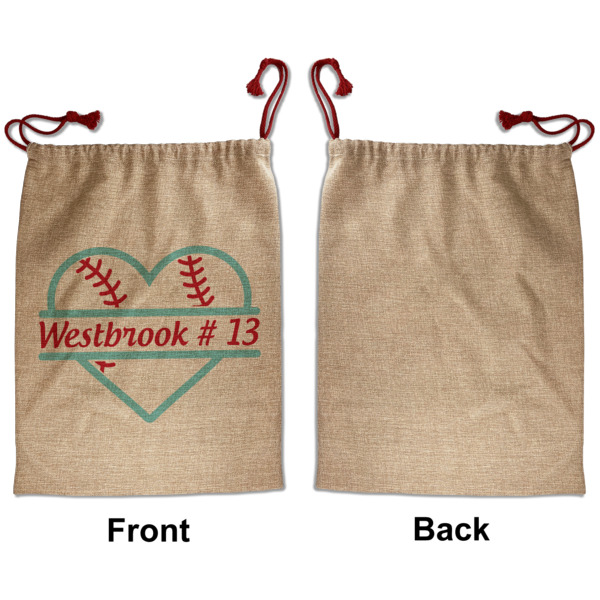 Custom Design - Santa Bag - Approval - Front