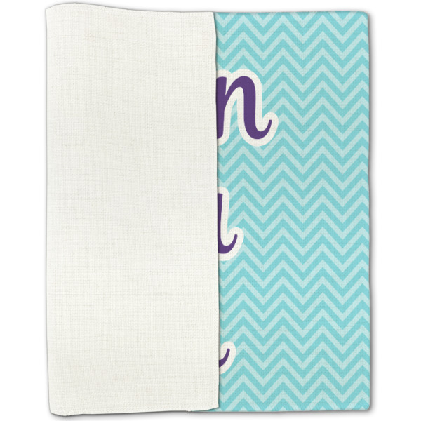 Custom Design - Linen Placemat - Folded Half