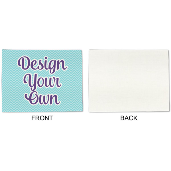 Custom Design - Linen Placemat - APPROVAL Single (single sided)